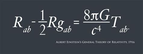 Albert Einstein's General Theory of Relativity, 1916 | Theoretical ...