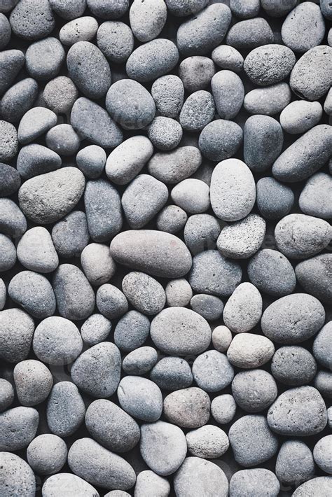 Gray pebbles texture, natural stones background, zen, summer, beach ...