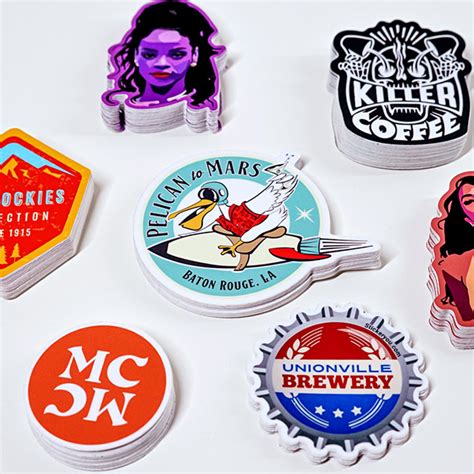 Custom Die-Cut Stickers | 100% Satisfaction Guaranteed