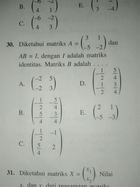 Matriks Identitas – Studyhelp