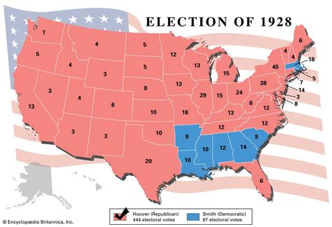 United States presidential election of 1928 | Herbert Hoover vs. Alfred ...