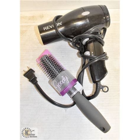 REVLON MINI BLOW DRYER + NEW STYLING HAIR BRUSH