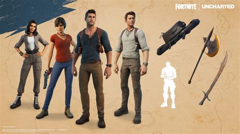 Find your Fortune on the Fortnite Island with Nathan Drake and Chloe ...