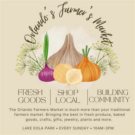 Orlando Farmers Market | Lake Eola Park | UpcomingEvents.com