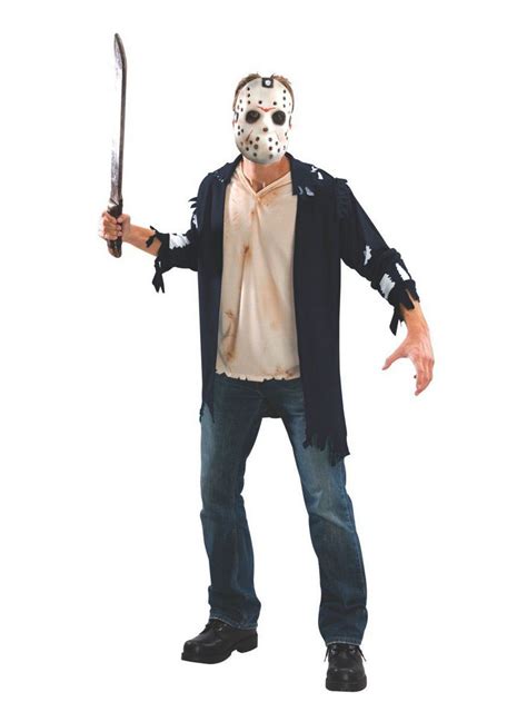 Friday the 13th Adult Jason Costume - PartyBell.com