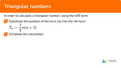 Triangular Numbers - GCSE Maths - Steps, Examples & Worksheet