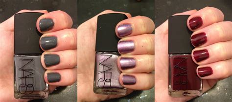 The Beauty of Life: NARS Nail Polish Swatches: My Top 3 Picks!