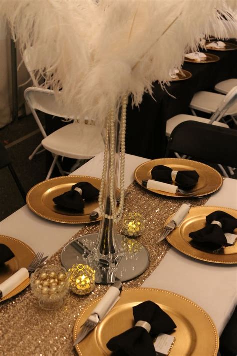 Excelsior Events | Gatsby birthday party, Masquerade party centerpieces ...