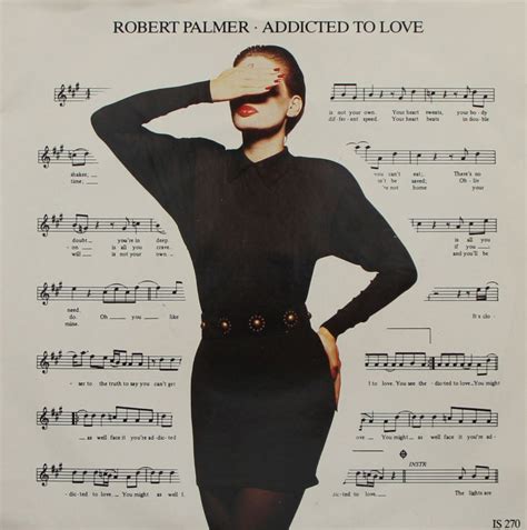 Robert Palmer - Addicted To Love - Vinyl Clocks