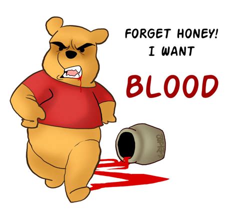 Winnie the Pooh - Blood by macawnivore on DeviantArt