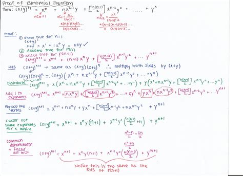 Binomial Theorem And Its Proof Math Village | Images and Photos finder