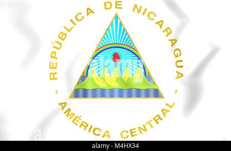 Coat of arms of the Republic of Nicaragua Stock Photo - Alamy