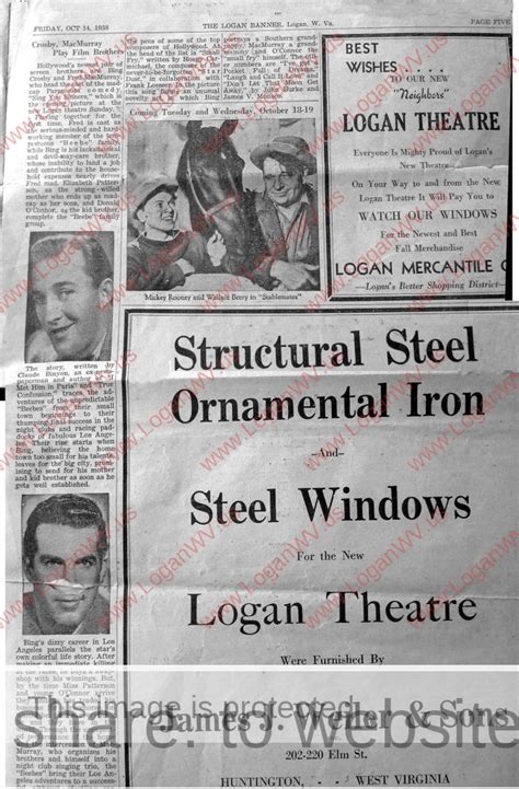 The Logan Theatre History - Logan WV History and Nostalgia