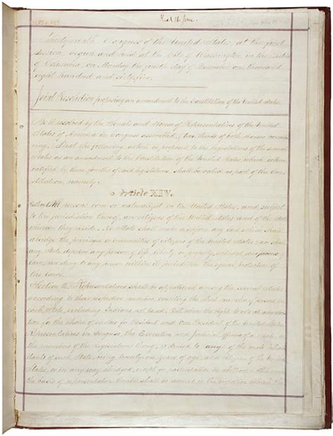 14th Amendment to the U.S. Constitution: Civil Rights (1868) | National ...