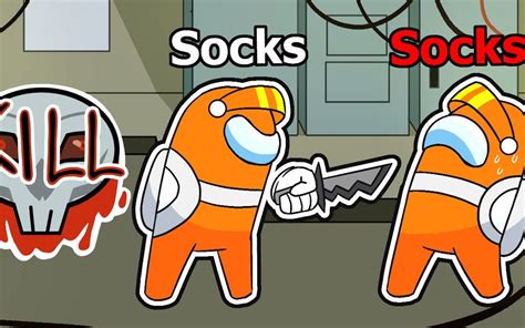 【Among Us游戏】当船员可以反击（ Socksfor1）_哔哩哔哩_bilibili