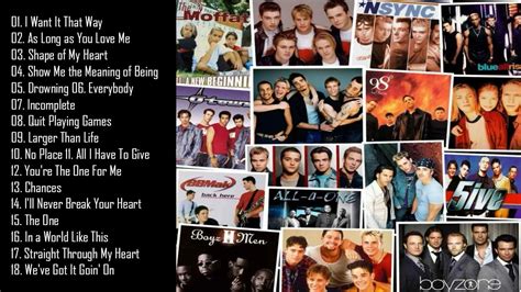 Greatest Boybands Ever Popular 90s 2000s Boy Band Hits - M2M ...