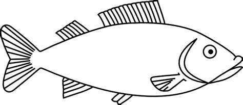 Free Outline Of Fish Clipart, Download Free Outline Of Fish Clipart png ...