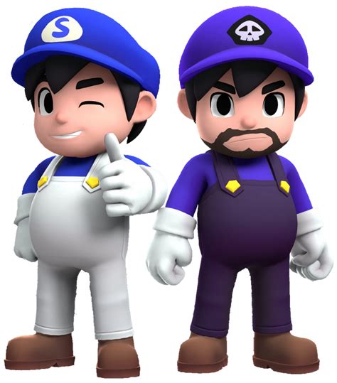 SMG4 and SMG3's New Designs PNG by CoolTeon2000 on DeviantArt