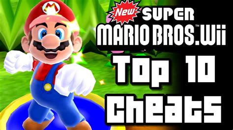 New Super Mario Bros Wii TOP 10 CHEATS (Wii) - YouTube