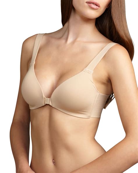 Spanx Bra-Llelujah! Wireless Front-Closure Bra in Natural | Lyst