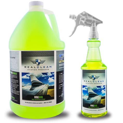 REALCLEAN WINGMAN BUG REMOVER SPRAY | Aircraft Spruce