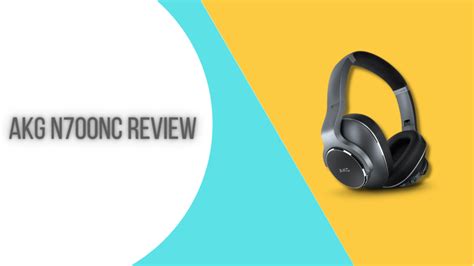 AKG N700NC Review - Best Studio-grade Headphones With ANC?