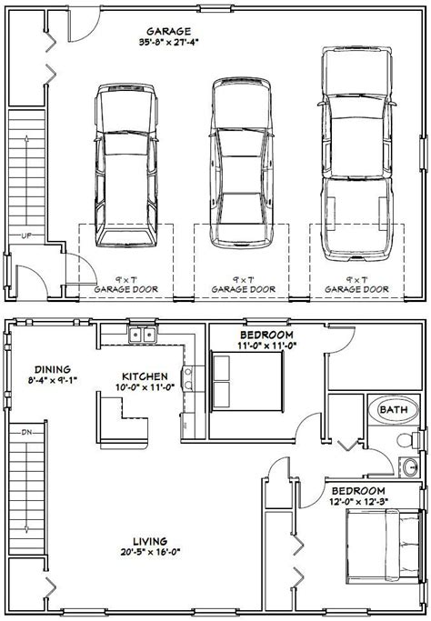 2 Story Floor Plans With 3 Car Garage - Galbreath Violet