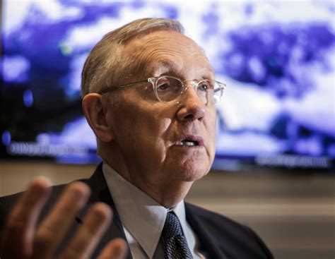 Harry Reid, former Senate majority leader and Democratic kingmaker ...