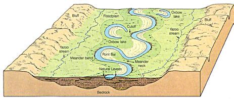 Meander Formation and Features of Meandering Streams