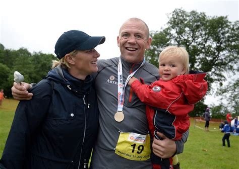 Zara Phillips and Mike Tindall Family Pictures | POPSUGAR Celebrity