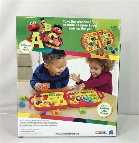 Sesame Street Elmo's On The Go Letters Playskool Alphabet Toy Game ...