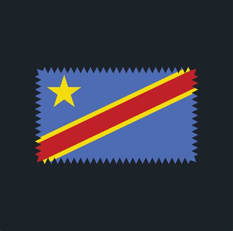 Republic Congo Flag Vector Design. National Flag 6997182 Vector Art at ...