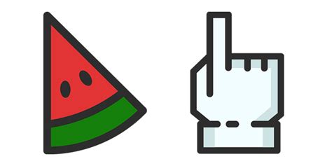 Watermelon cursor – Custom Cursor