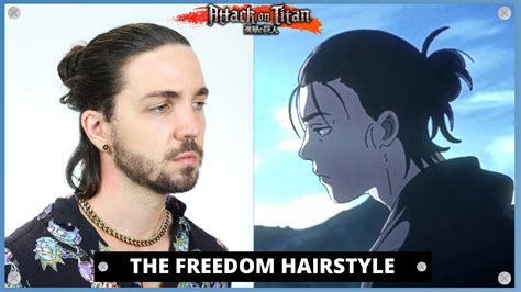 Getting The Eren Yeager Hairstyle - Come To The Hairdresser With Me ...