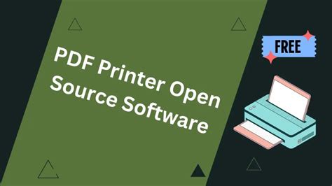 5 Best Free PDF Printer Open Source Software