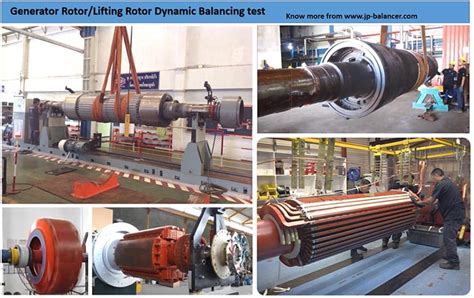 Generator Rotor Lifting Rotor Dynamic Balancing Test - Products‘ news ...