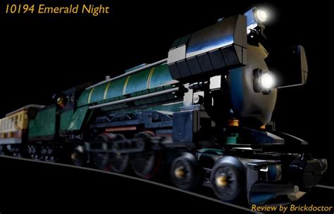 10194 Emerald Night | Lego trains, Lego sets, Train