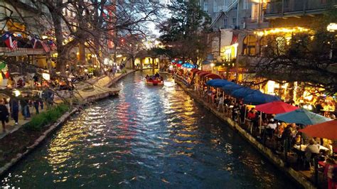 Nightlife on the San Antonio Riverwalk | San antonio riverwalk, River ...