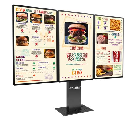 Outdoor Digital Menu Boards – Delphi