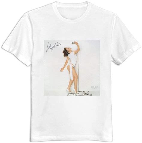 Kylie Minogue Men's Fever White T-Shirt - Merch2rock Alternative Clothing