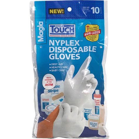 Magla Touch Nyplex Disposable Gloves, One Size Fits All | Shop | Clements'