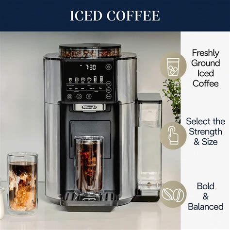 Delonghi TrueBrew Single Serve Drip Coffee Maker w/ Built-In Grinder ...