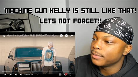 MGK PRESSURE (REACTION) - YouTube