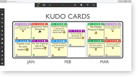 Kudo-Karten für Remote-Teams - aleasboard.com