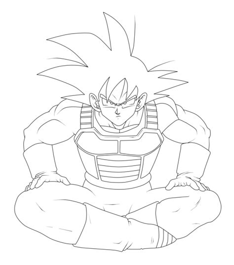 Free Coloring Pictures Of Goku, Download Free Coloring Pictures Of Goku ...