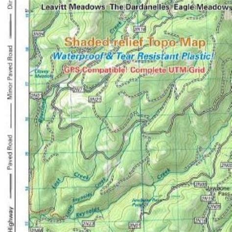 Stream Emigrant Wilderness Trail Map (Tom Harrison Maps) Free Download ...