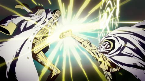 Image - Rayleigh Stopping Kizaru.png | One Piece Wiki | FANDOM powered ...