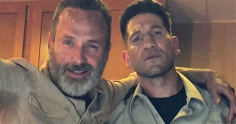 Rick and Shane Reunite in Walking Dead Set Photo Shared by Jon Bernthal