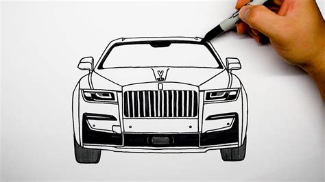 How To Draw A Rolls Royce Car? New Update - Activegaliano.org