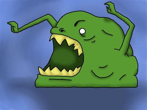 Booger monster by JessicaEM13 on DeviantArt